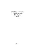 Referāts 'Postimpresionisms', 1.