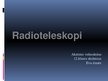 Prezentācija 'Radioteleskopi', 1.