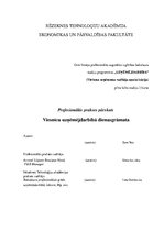 Prakses atskaite 'Prakses atskaite viesnīcā "Acrotel Lilly Ann Boutiqe Hotel"', 1.