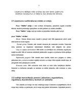 Prakses atskaite 'Uzņēmuma iekšējās un ārējās vides analīze', 8.