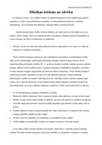 Konspekts 'Mūzikas ietekme uz cilvēku', 1.