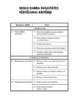 Referāts 'Izglītības iestādes pašvērtējums, tās organizācija, pašvērtējuma formas, metodis', 12.