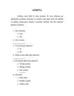 Konspekts 'Anketa - alkoholisma problēmas skolnieku un studentu vidū', 1.