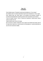 Diplomdarbs 'Evaluation of Sports Tourism Development in Tukums Region', 2.