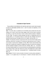 Diplomdarbs 'Evaluation of Sports Tourism Development in Tukums Region', 8.