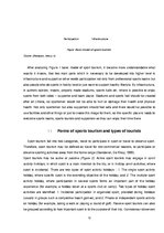 Diplomdarbs 'Evaluation of Sports Tourism Development in Tukums Region', 12.