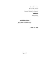 Referāts 'Vides problēmu sociālās dimensijas', 1.