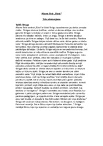 Konspekts 'Alberta Bela romāna "Būris" tēlu raksturojums', 1.