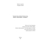 Eseja 'Klases raksturojums - prognoze', 1.