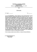 Paraugs 'Pilnvara pārstāvēšanai tiesā', 1.