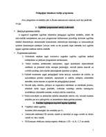 Konspekts 'Pedagoģijas bakalaura studiju programma', 1.