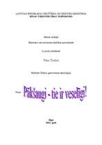Referāts 'Pākšaugi - tie ir veselīgi', 1.