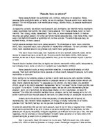 Eseja 'Pasaule, kuru es uztveru', 1.