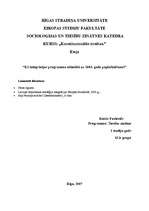 Eseja 'ES integrācijas programma attiecībā uz 2004.gada paplašināšanos', 1.