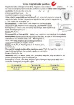 Konspekts 'Vielas magnētiskās īpašības', 1.