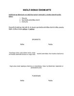 Paraugs 'Ideālā dienas ēdienkarte', 1.