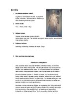 Konspekts 'Apraksts par Dēmētru', 1.