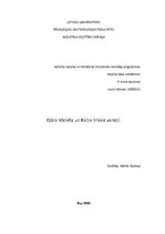 Referāts 'Raiņa un O.Vācieša liriskie varoņi', 1.