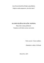 Referāts 'Olaines pilsētas invalīdu kopiena', 1.