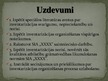 Prezentācija 'Inventarizācija, tās organizēšanas kārtība un norise SIA "X"', 3.
