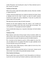 Eseja 'The importance of creativity in problem solving', 11.