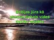 Prezentācija 'Baltijas jūra kā starptautiskais vides tiesību objekts', 1.