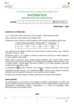 Paraugs '1.daļa CE matemātika (optimālais līmenis) 2023', 1.