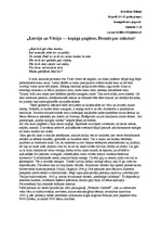 Eseja 'Latvija un Vācija - kopīgā pagātne. Domās par nākotni', 1.