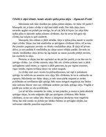 Eseja '"Cilvēki ir stipri tikmēr, kamēr aizstāv spēka pilnu ideju." Zigmunds Freids', 1.