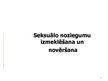 Prezentācija 'Seksuālo noziegumu izmeklēšana un novēršana', 1.