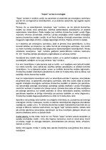 Eseja 'Zaļais koridors onkoloģijā', 1.