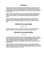 Referāts 'Alkohols', 1.