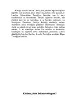 Referāts 'Mana karjeras izvēle - teologs', 9.