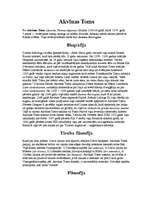 Konspekts 'Akvīnas Toms', 1.