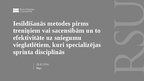 Prezentācija 'Iesildīšanās metodes pirms treniņiem vai sacensībām un to efektivitāte uz sniegu', 1.