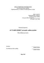 Referāts 'Uzņēmuma "X" personāla daļas vadība', 1.