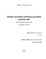 Referāts 'Dabīgās kosmētikas lietošanas paradumi jauniešu vidū', 1.