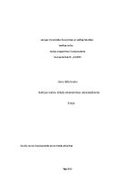 Eseja 'Baltijas valstu ārējās ekonomikas atveseļošanās', 1.