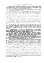 Eseja 'Eseja par personīgajiem motivatoriem', 1.