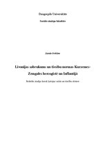 Referāts 'Livonijas sabrukums un tiesību normas Kurzemes-Zemgales hercogistē un Inflantijā', 1.
