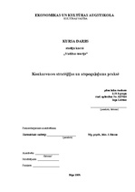 Referāts 'Konkurences stratēģijas un atspoguļojums praksē', 1.