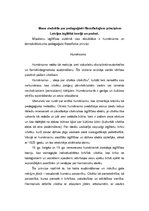 Eseja 'Mans viedoklis par pedagoģiski filosofiskajiem principiem Latvijas izglītībā. Hu', 1.