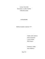 Referāts 'Darbības komplekss uzņēmumā "X"', 1.