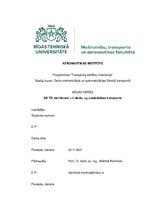 Konspekts 'Lidostas ugunsdzēsības transports', 1.