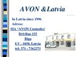Prezentācija 'AVON - The Company for Women', 10.