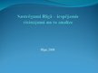 Prezentācija 'Sastrēgumi Rīgā - iespējamie risinājumi un to analīze', 1.