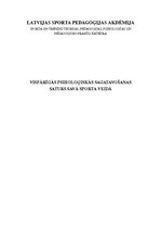 Konspekts 'Vispārīgās psiholoģijas sagatavošanas saturs basketbolā', 1.