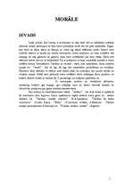 Referāts 'Morāle', 1.