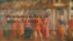 Prezentācija 'Renesanses māksla un arhitektūra Itālijā', 1.