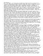 Eseja 'The Genetics of Violence', 1.